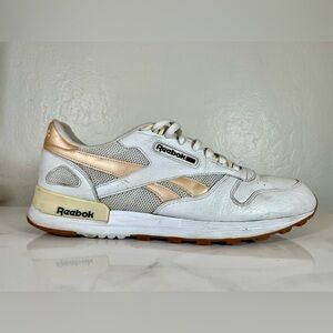Reebok classic leather 2.0 white bronze size 13 mens